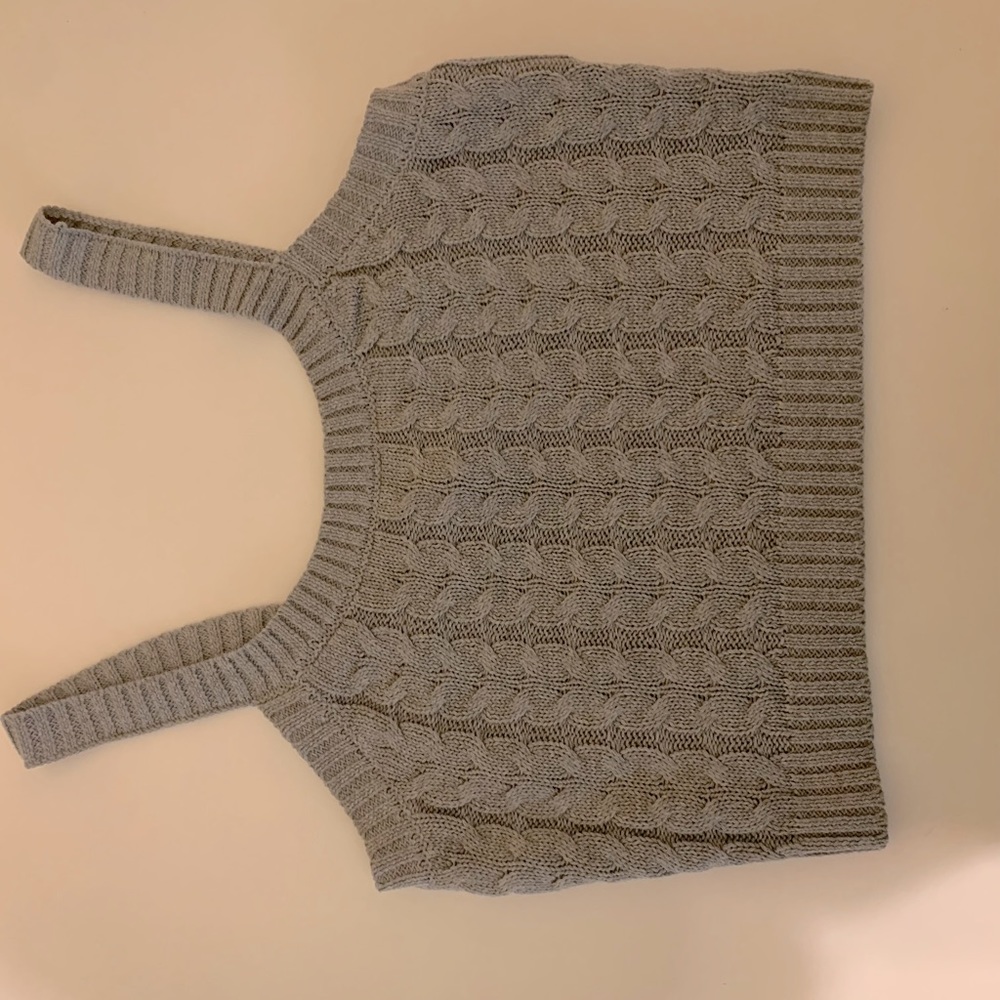 A grey halter top i got at a boutique! So cute its  just too small for my boobs